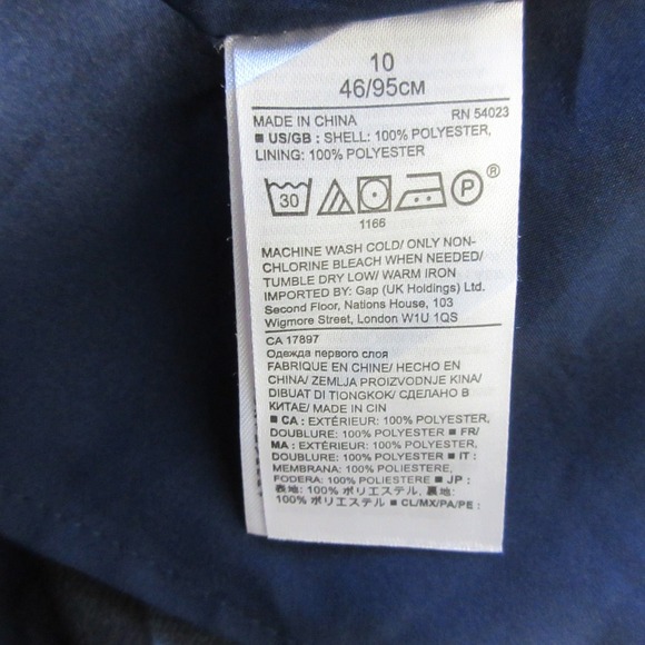 Banana Republic Strappy Slit Slip Dress 10 Blue Floral Maxi Guest Party 340 - Picture 4 of 12